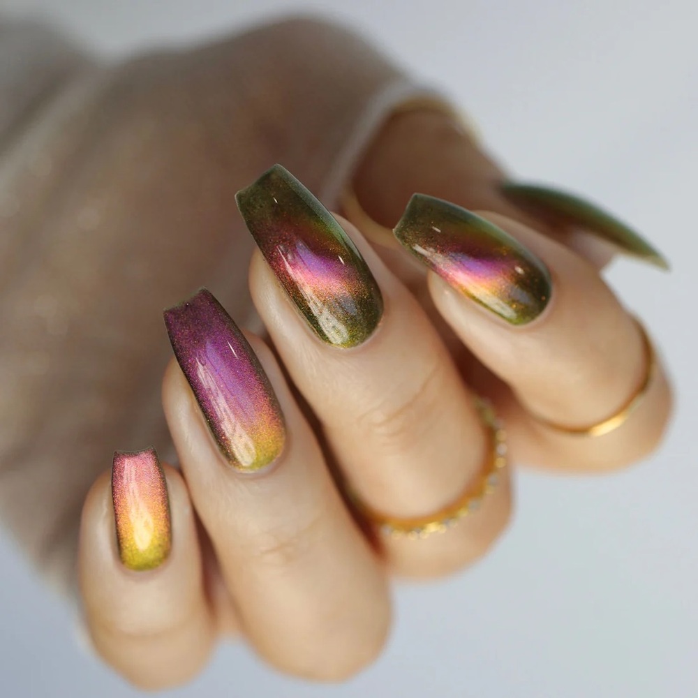 Bees Knees Lacquer Reverse Book Tropes Hate at First Sight Nail Polish